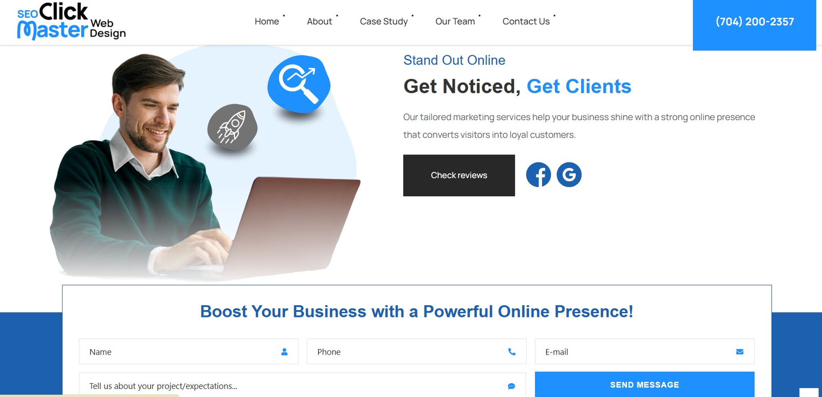 SEO ClickMaster Web Design