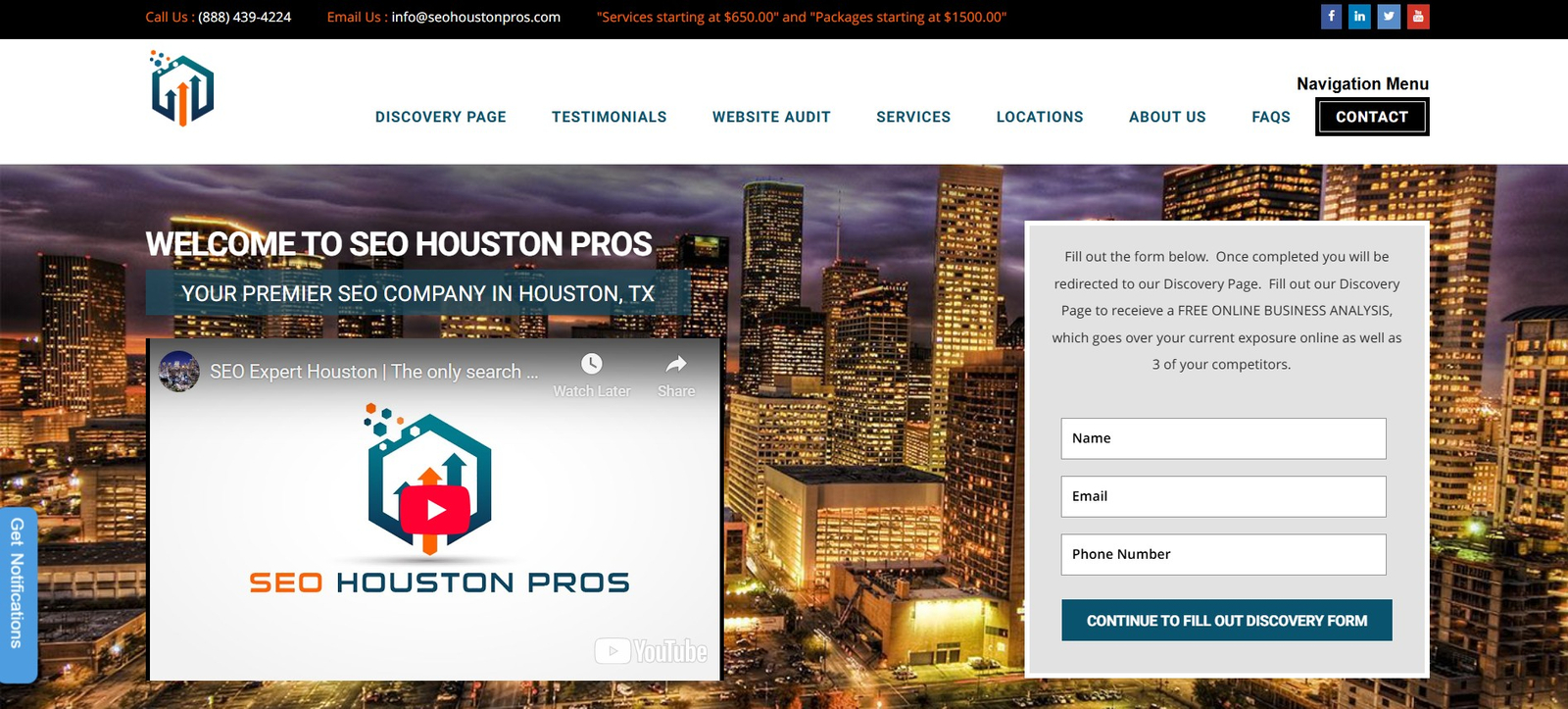 SEO Houston Pros no. 1 Search Engine Optimization Company & SEO Houston Expert