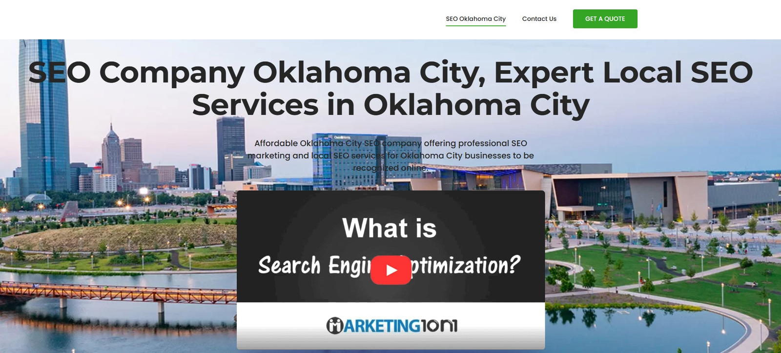 SEO Oklahoma City Firm