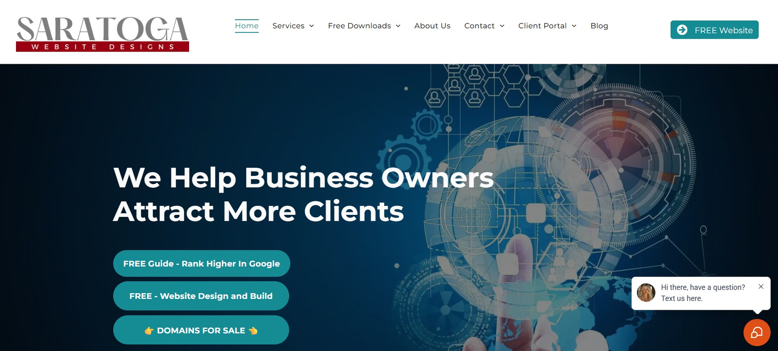 Saratoga Website Designs